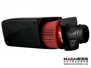 Alfa Romeo Stelvio Performance Air Intake Kit  - 2.0L - MAXFlow - MADNESS w/ BMC Twin Air Connical Filter 